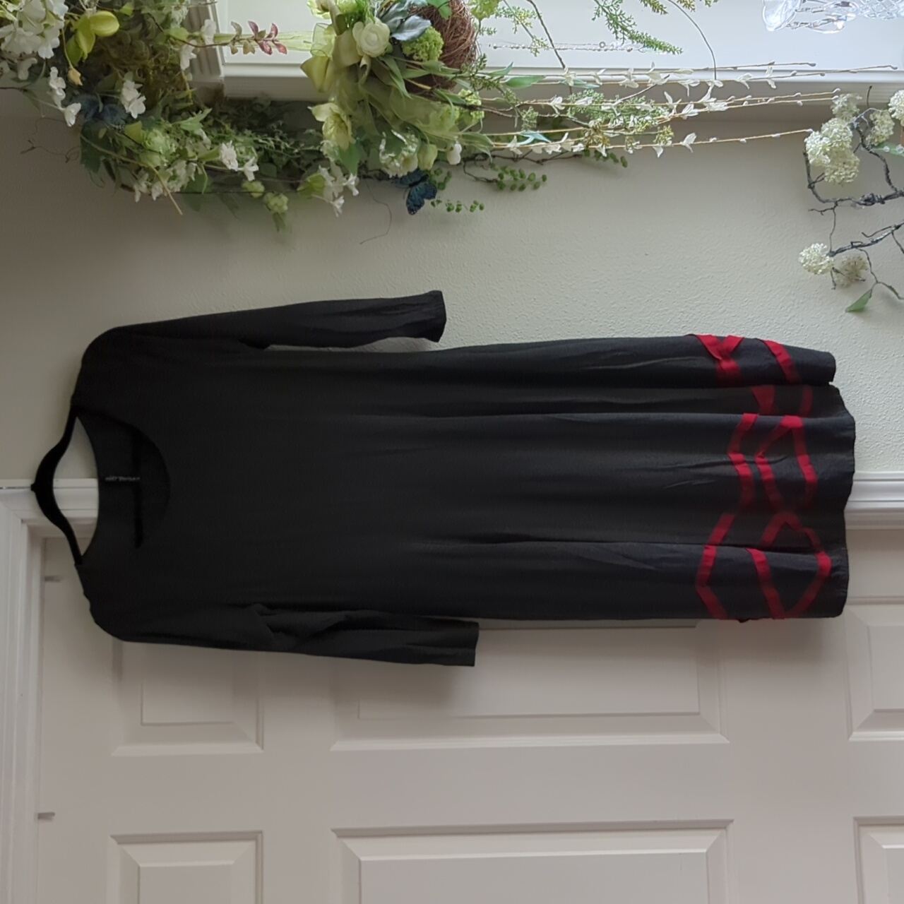 Avivit Yizhar Scoop Neck 3/4 Sleeve Knit Dress Size 3 (Large?)
